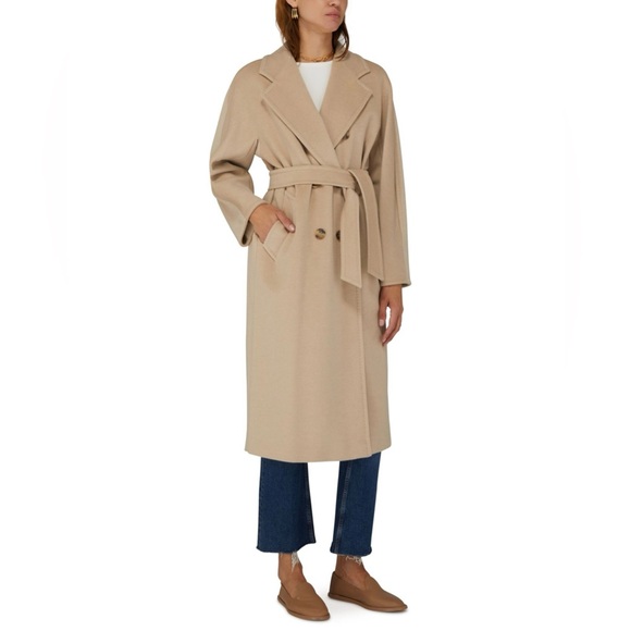 MAX MARA 101801 ICON MADAME WOOL & CASHMERE DOUBLE BREASTED COAT - Picture 11 of 16